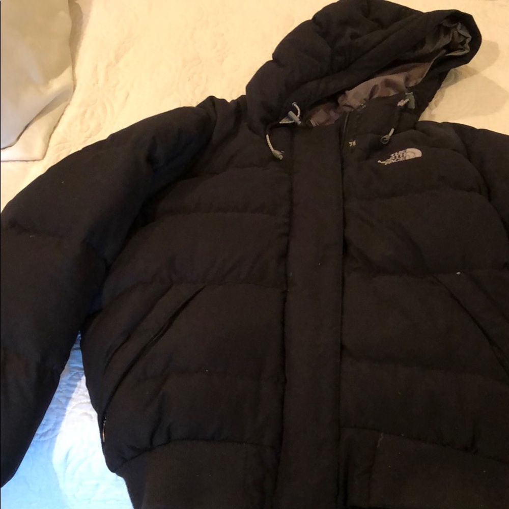 Hooded North Face Puffer jacket